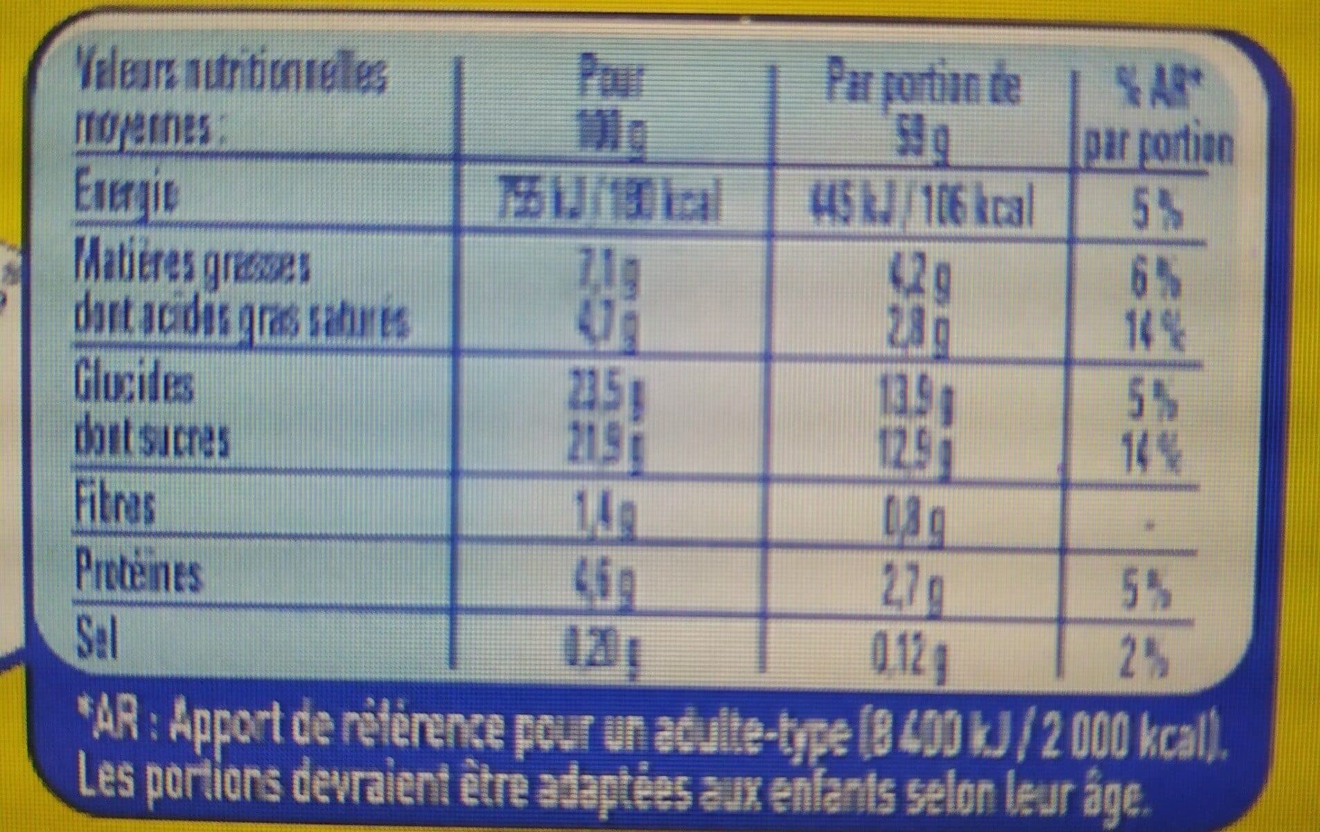 Nestlé La Laitière mousse au chocolat au lait packshot