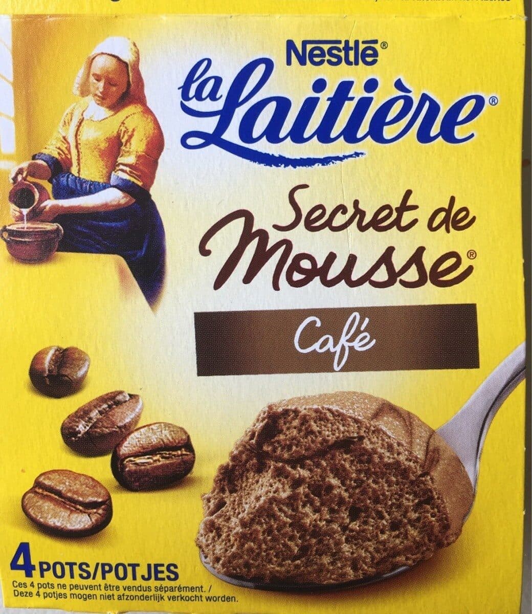 Nestlé Secret de Mousse Café packshot