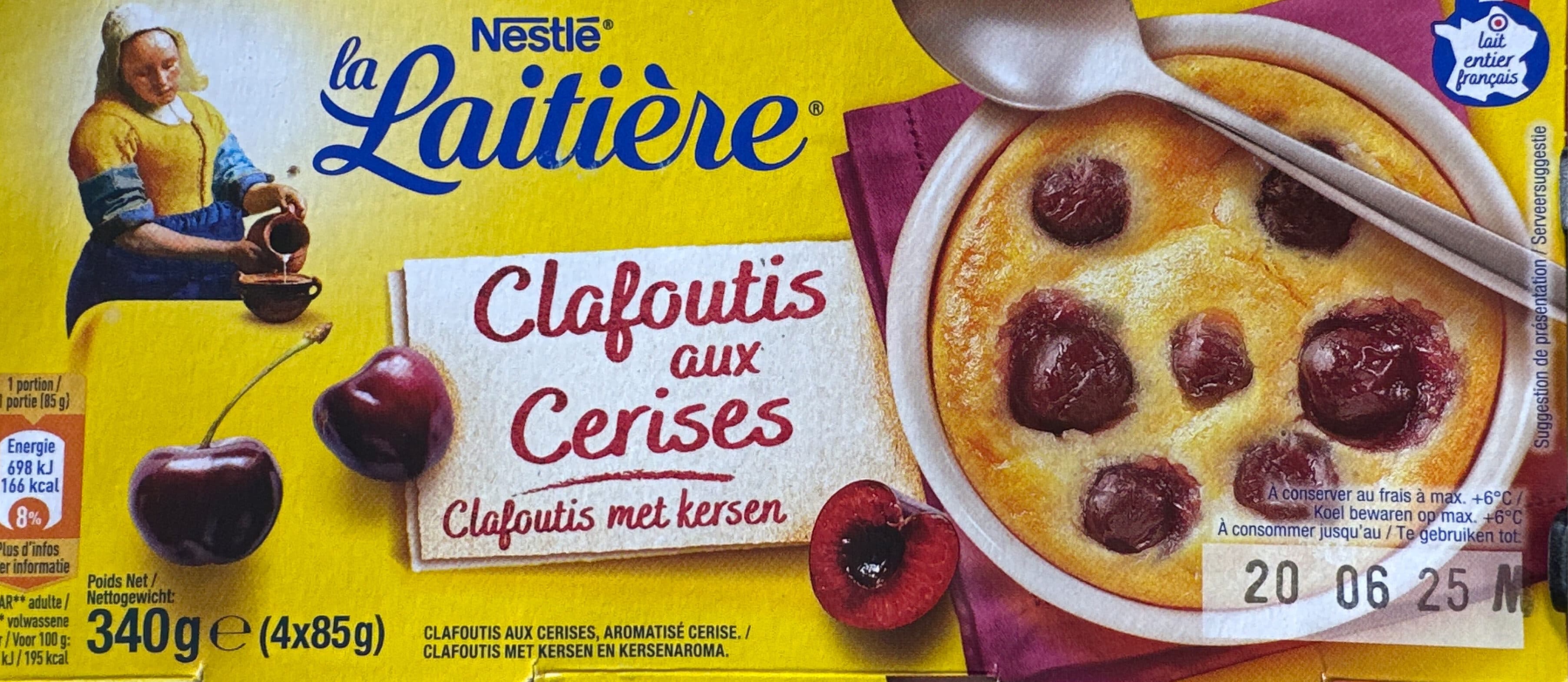 La Laitière Clafoutis aux cerises packshot