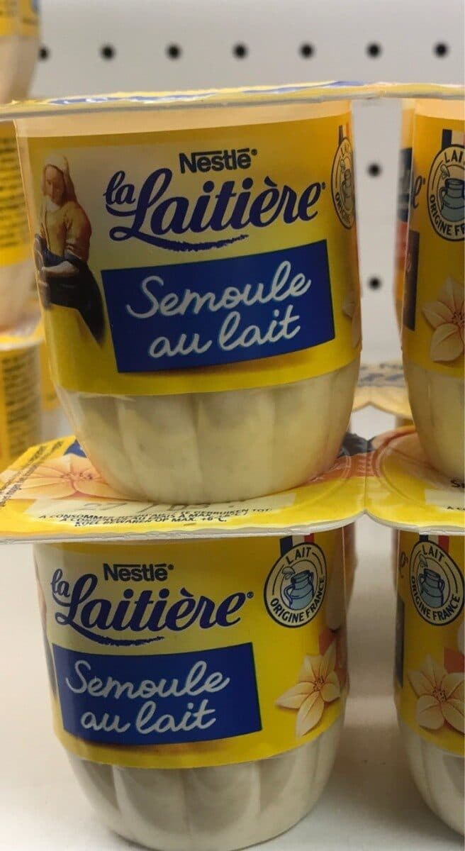 Nestlé Semoule au lait packshot