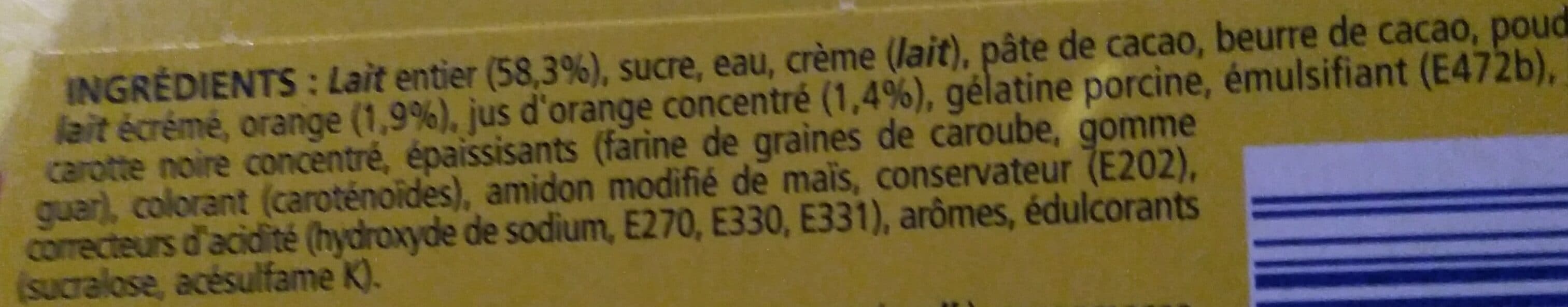 La Laitière Feuilleté de Mousse Orange packshot