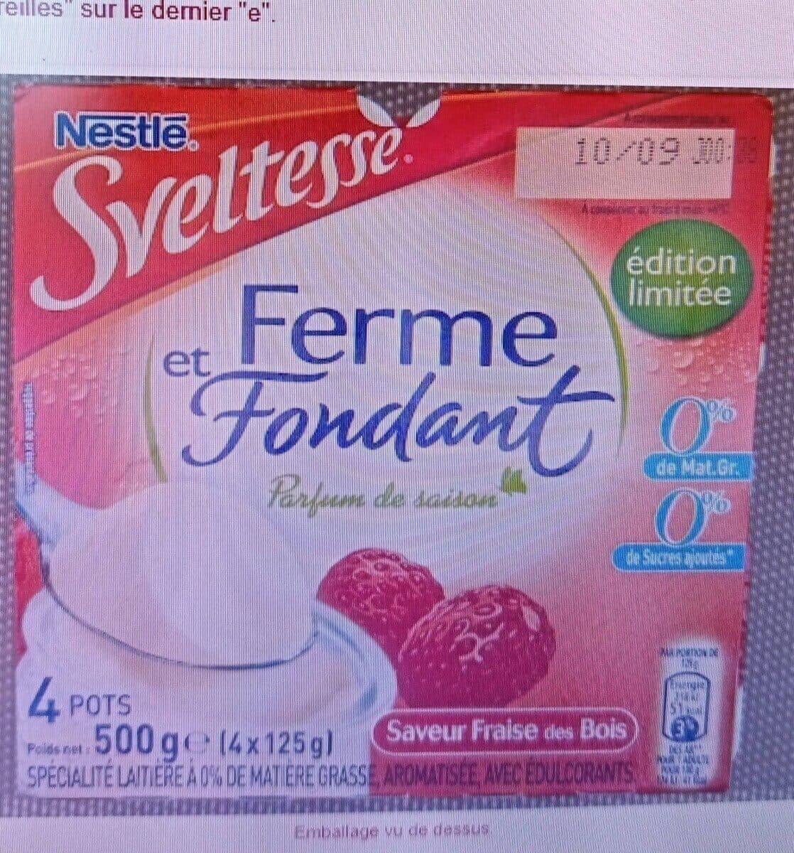 Nestlé Ferme et Fondant Saveur Fraise des Bois packshot