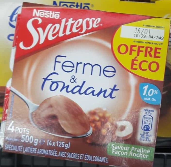 Nestlé Sveltess 500 G (4 125 G) packshot