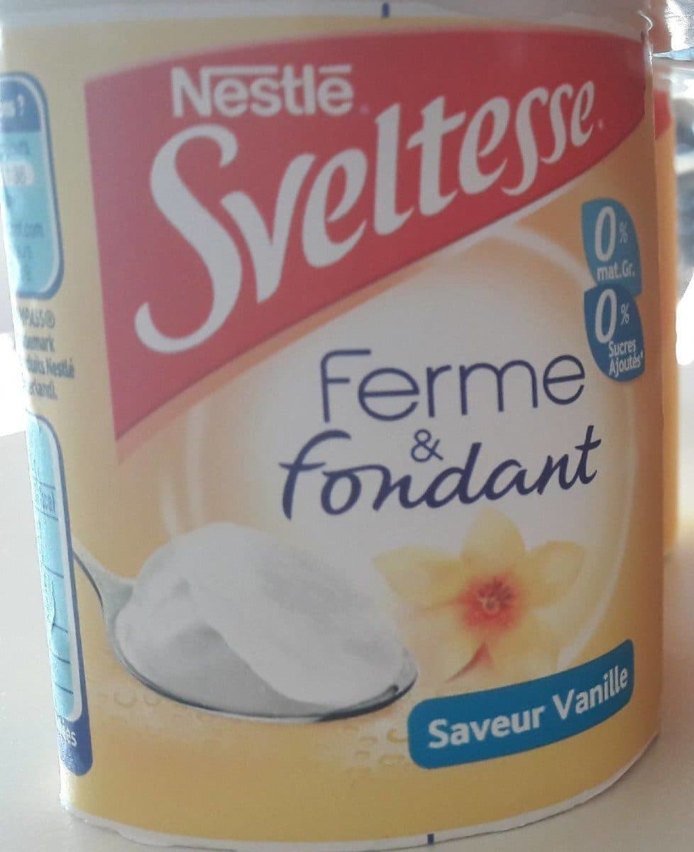 Nestlé Ferme et Fondant Saveur Vanille packshot