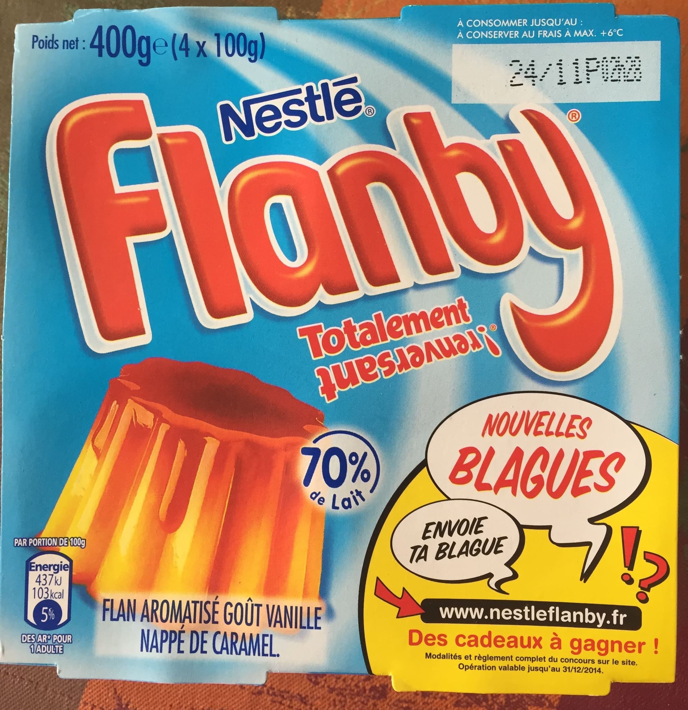 Nestlé Flanby packshot