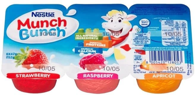 Nestlé Munch Bunch Fromage Frais Original packshot