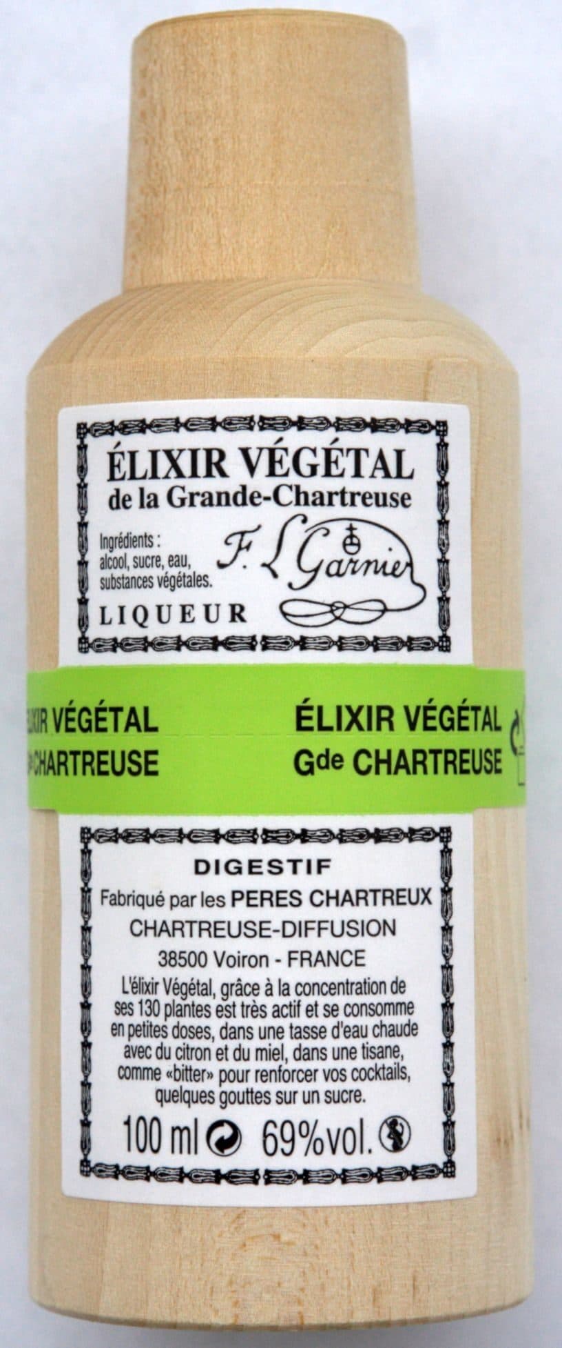 Chartreuse Elixir végétal de la Grande-Chartreuse packshot