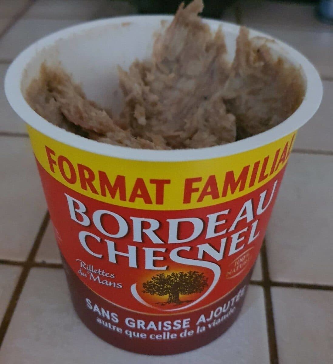 Bordeau Chesnel Rillettes du Mans sans graisse ajoutée packshot