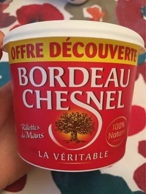 Bordeau Chesnel Rillettes du Mans - La véritable packshot