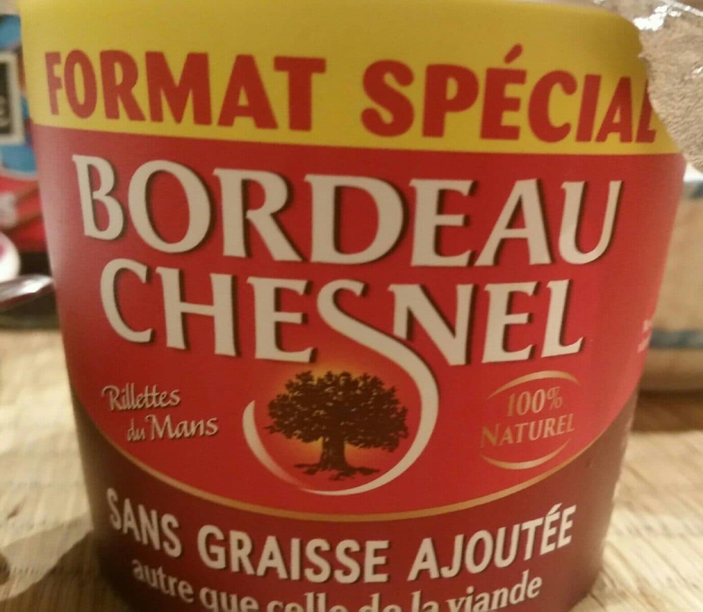 Bordeau Chesnel Rillettes du Mans sans graisse ajouté packshot