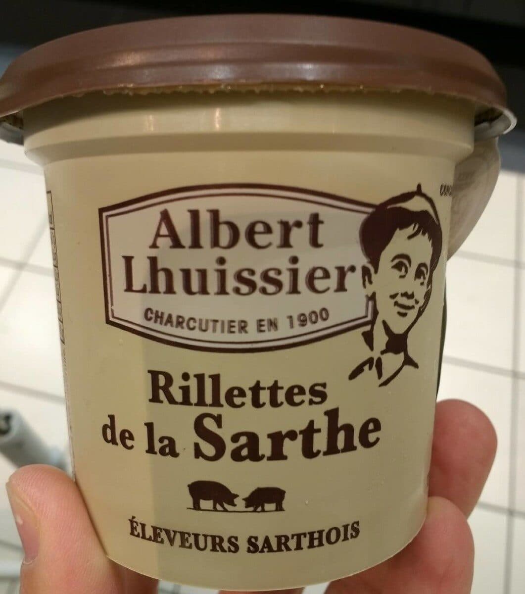 Albert lhuissier Albert Lhuissier rillettes de la Sarthe packshot