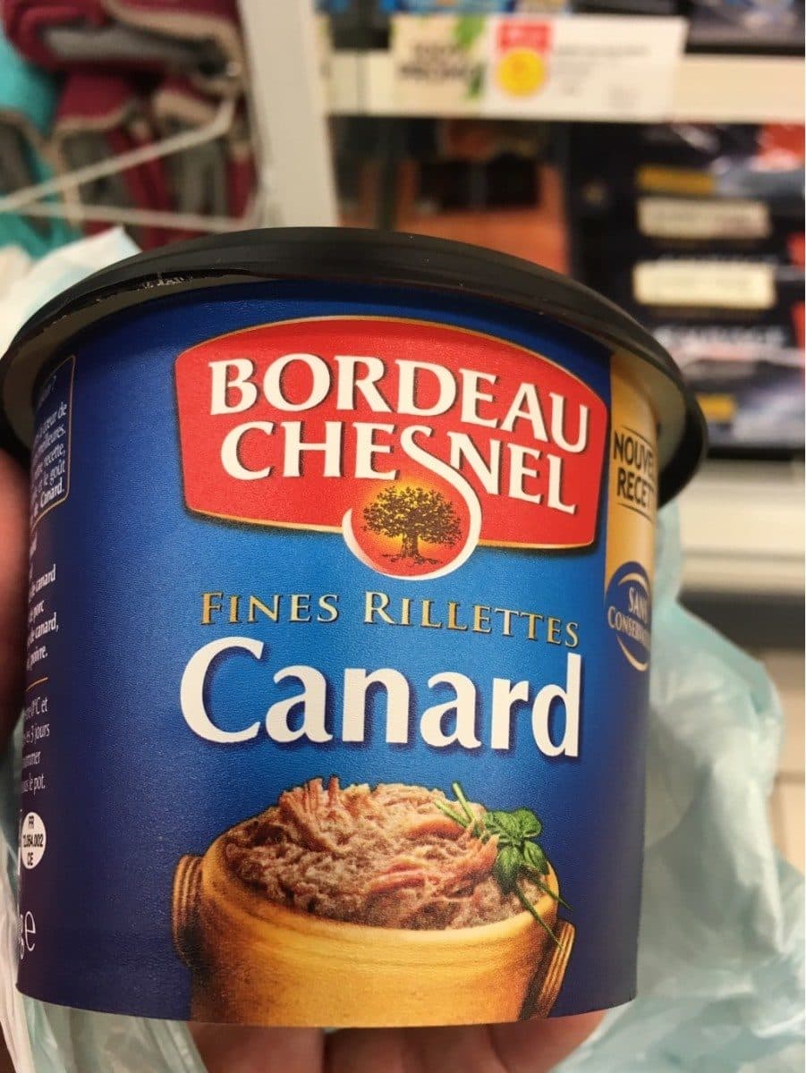 Bordeau Chesnel Rillettes canard packshot