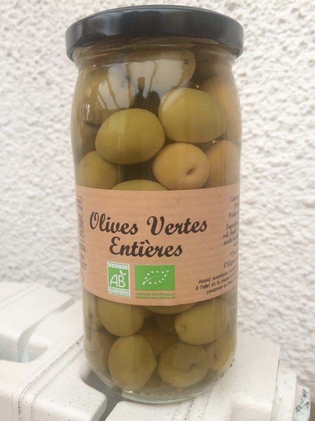 Agidra Olives vertes entieres packshot