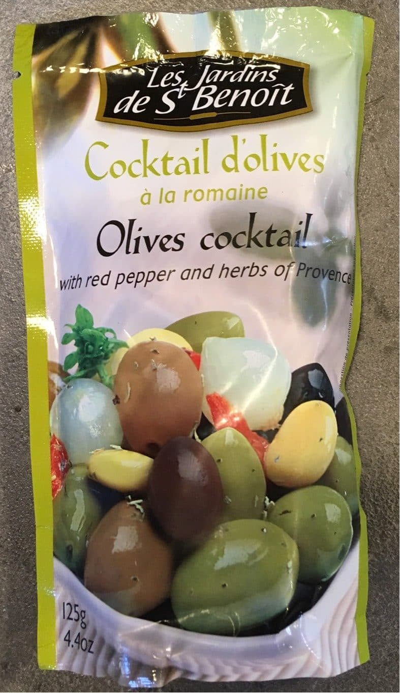 Les Jardins De St Benoît Cocktail d’olives à la romaine packshot