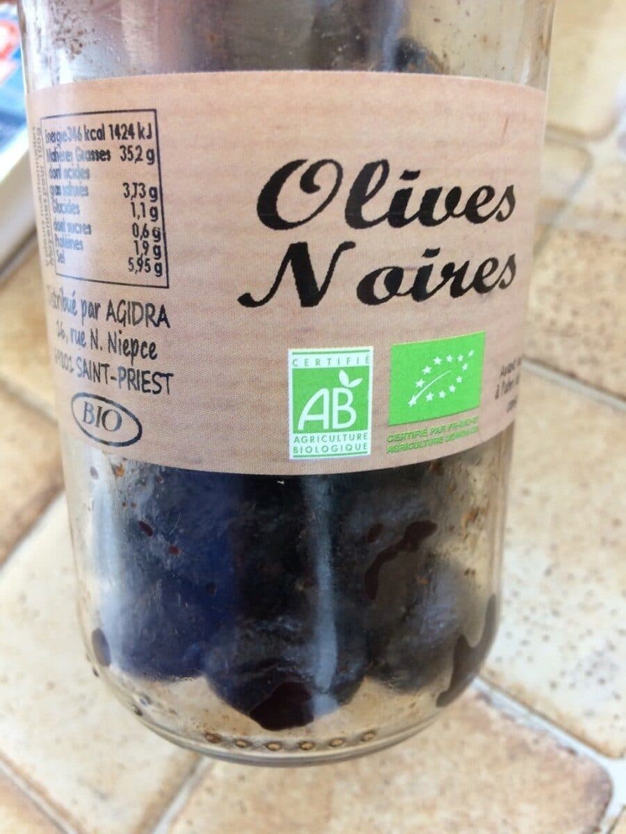 agidra Olives noires packshot