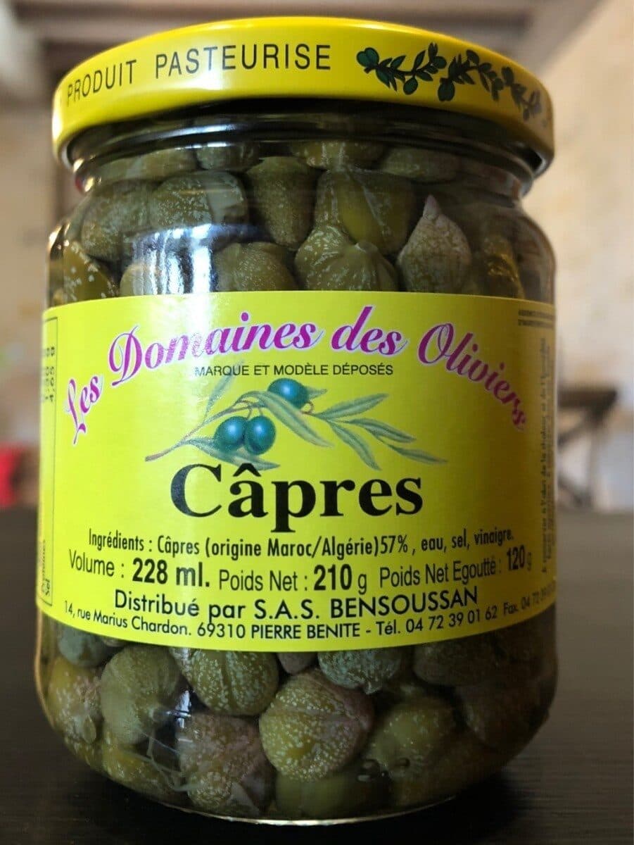 Les Domaines des Oliviers Câpres packshot