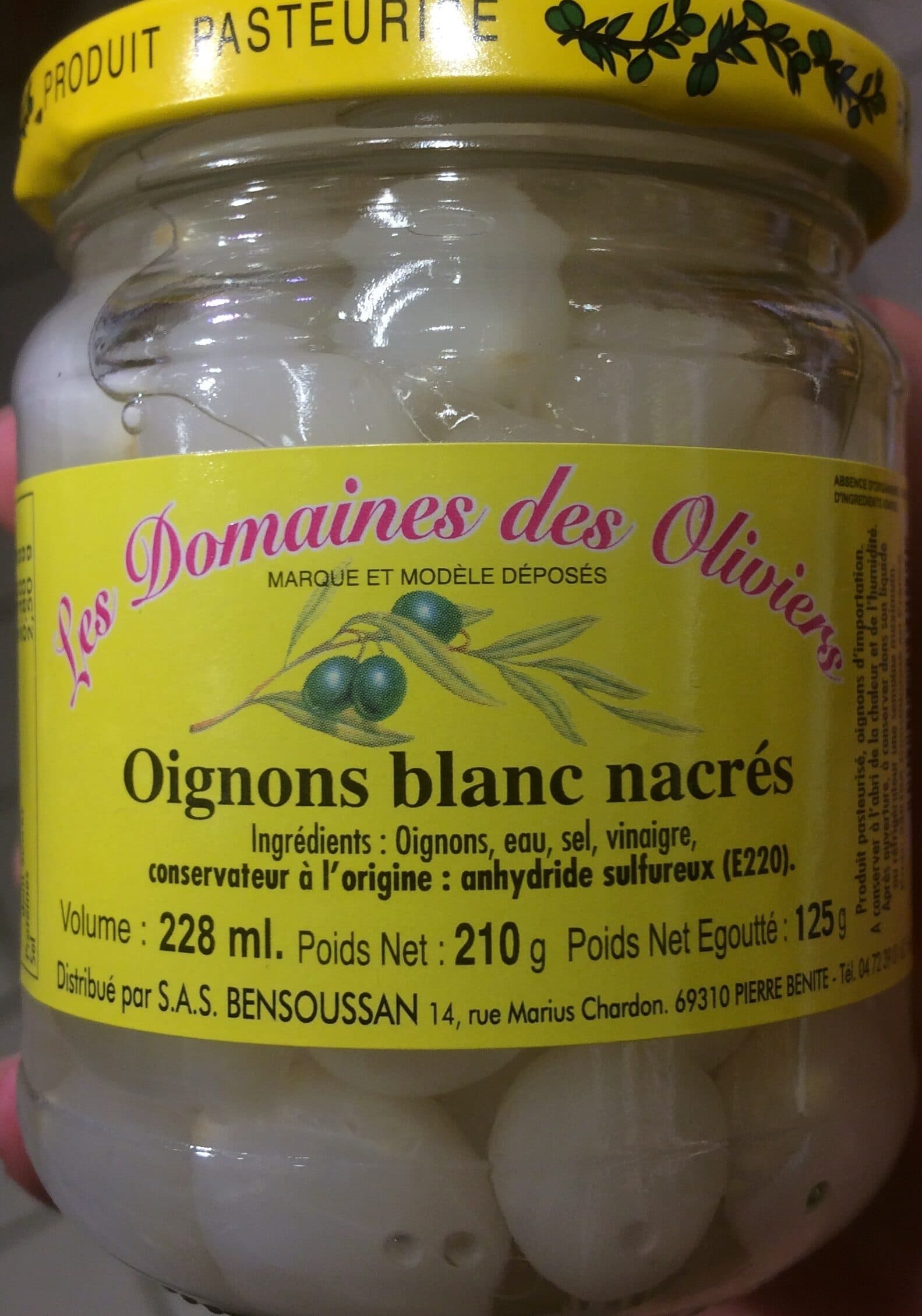 La Colombe Oignons Blancs Nacres packshot