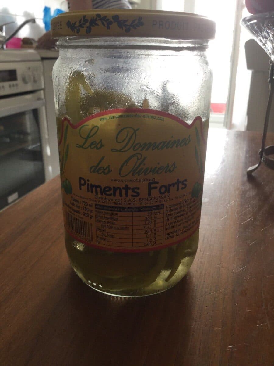 Les Domaines des Oliviers Piments Forts packshot