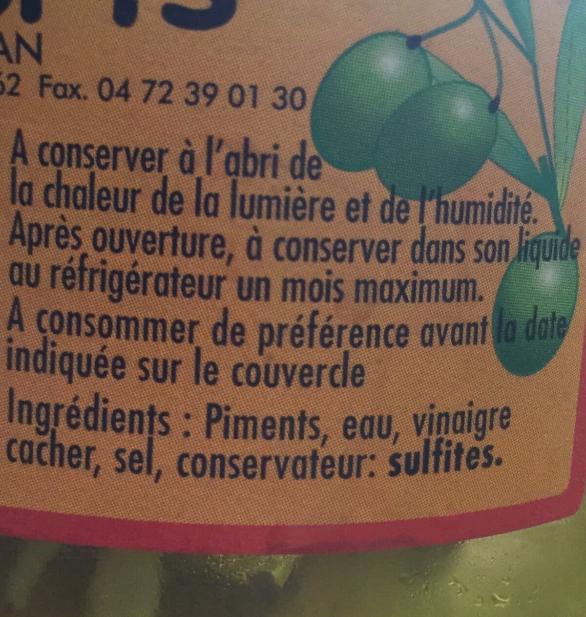 Les Domaines des Oliviers Piments Forts packshot