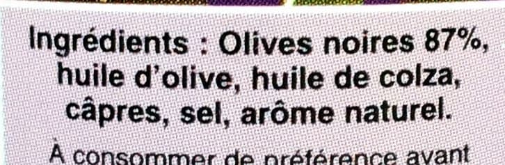Les Jardins de St Benoît Tapenade olives noir packshot