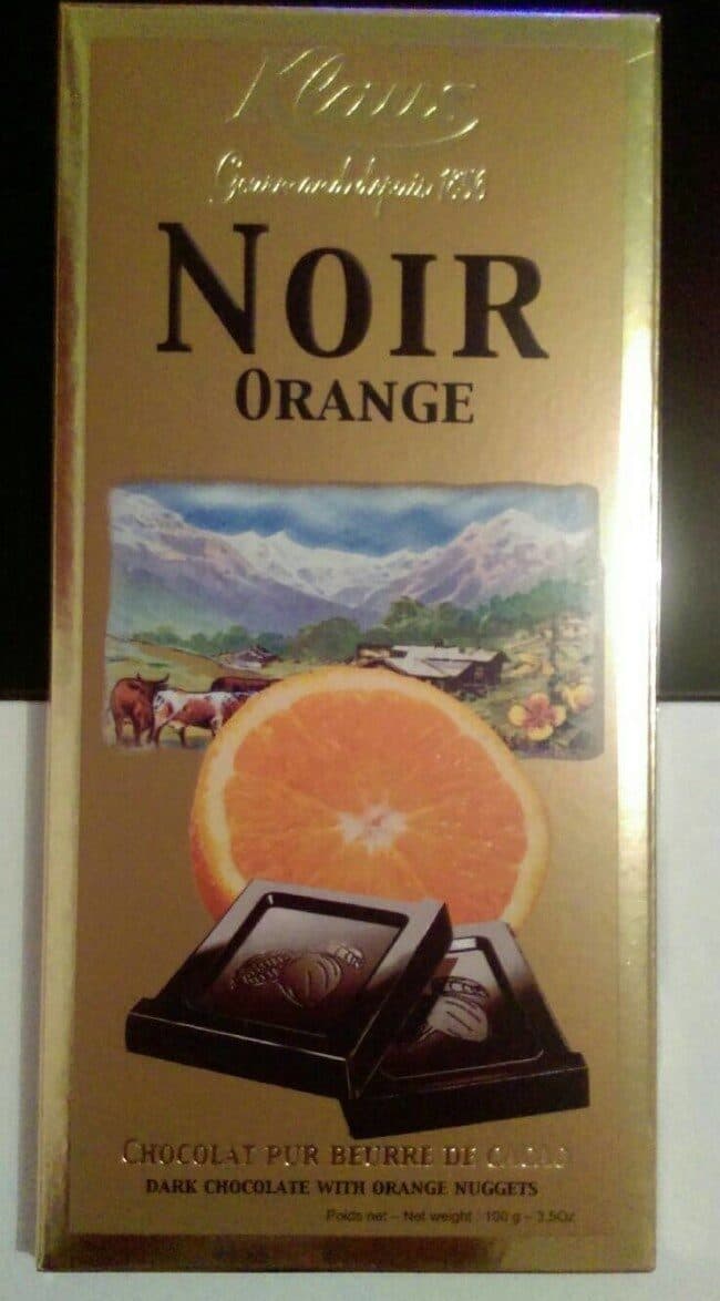 Klaus Noir orange packshot