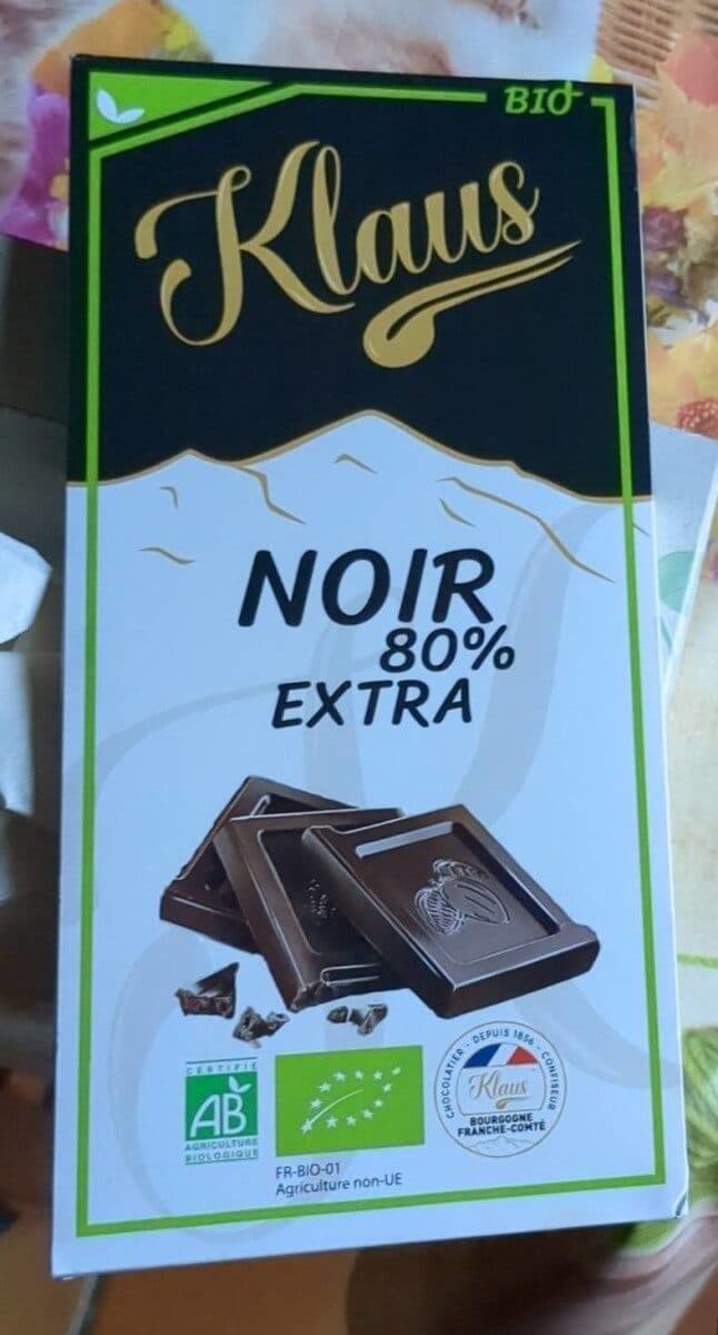 Klaus Chocolat noir packshot