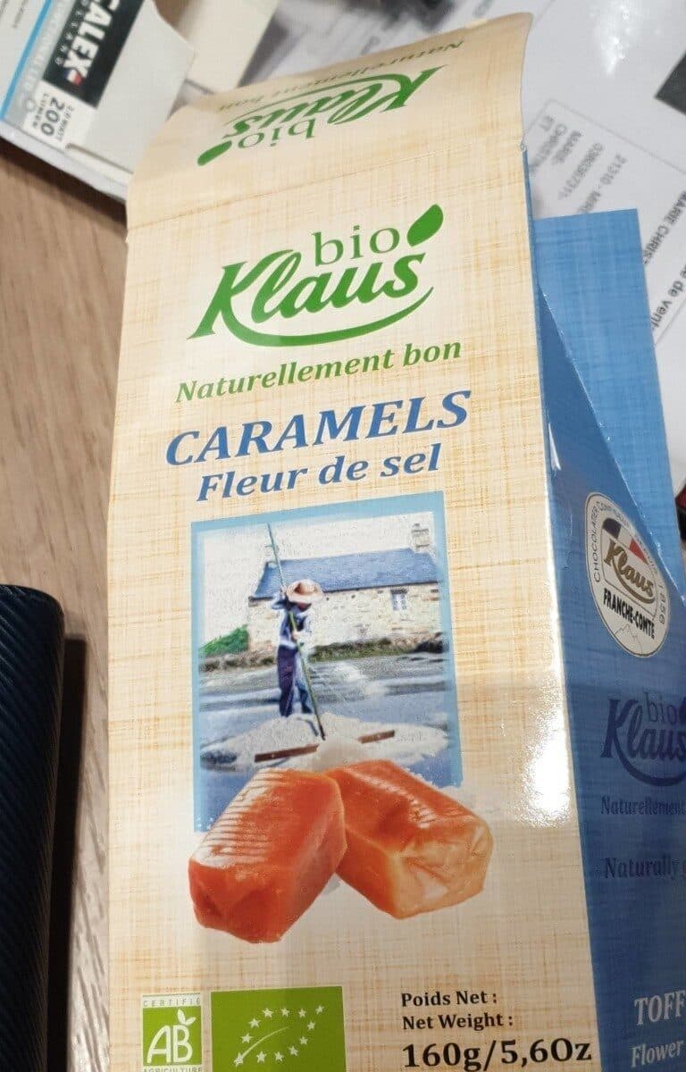 Klaus Caramels fleur de sel packshot