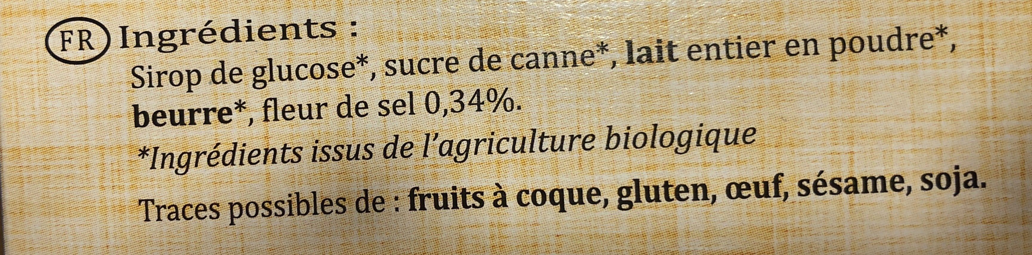 Klaus Caramels fleur de sel packshot