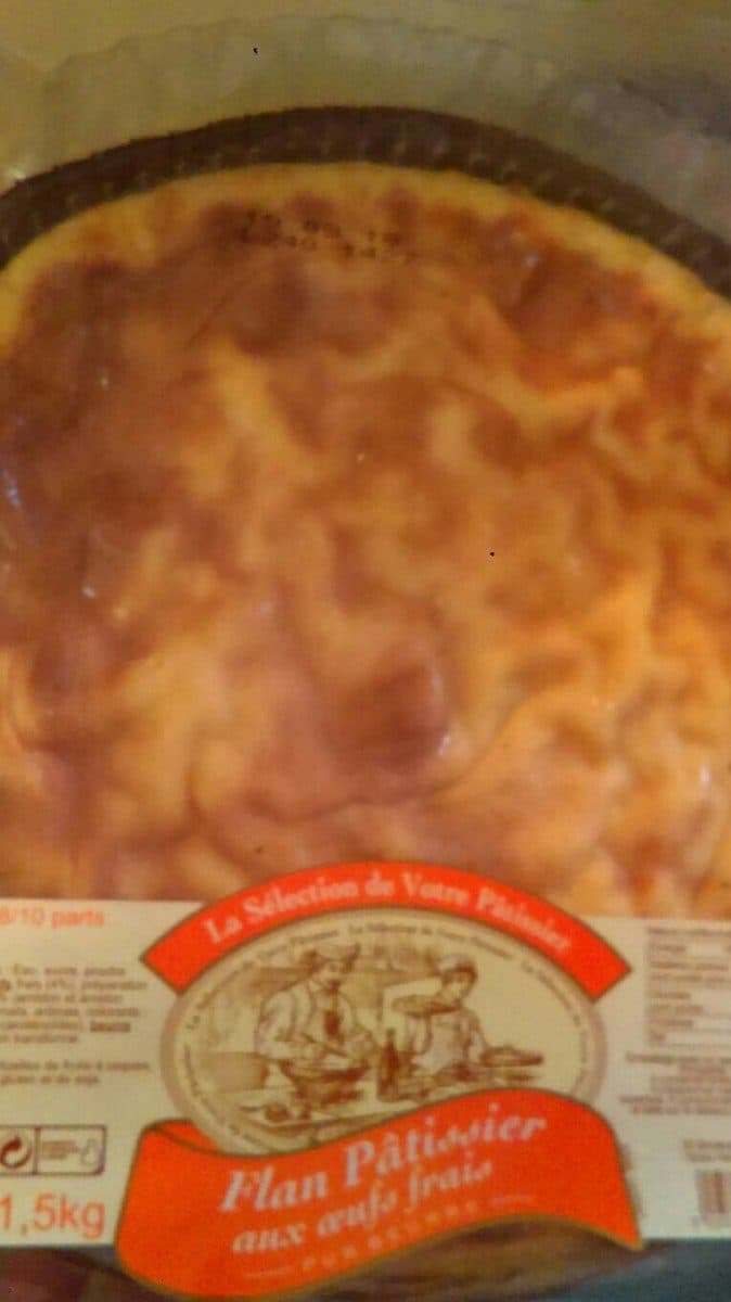 Open Food Facts Flan pâtissier aux oeufs frais packshot
