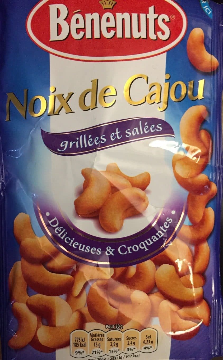 Bénenuts Noix de Cajou packshot