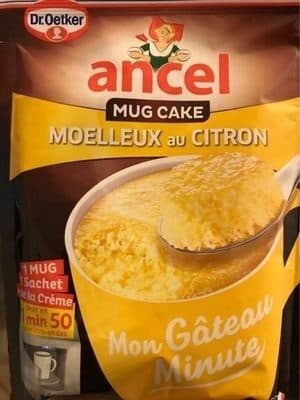 Ancel Mug Cake Moelleux au Citron packshot