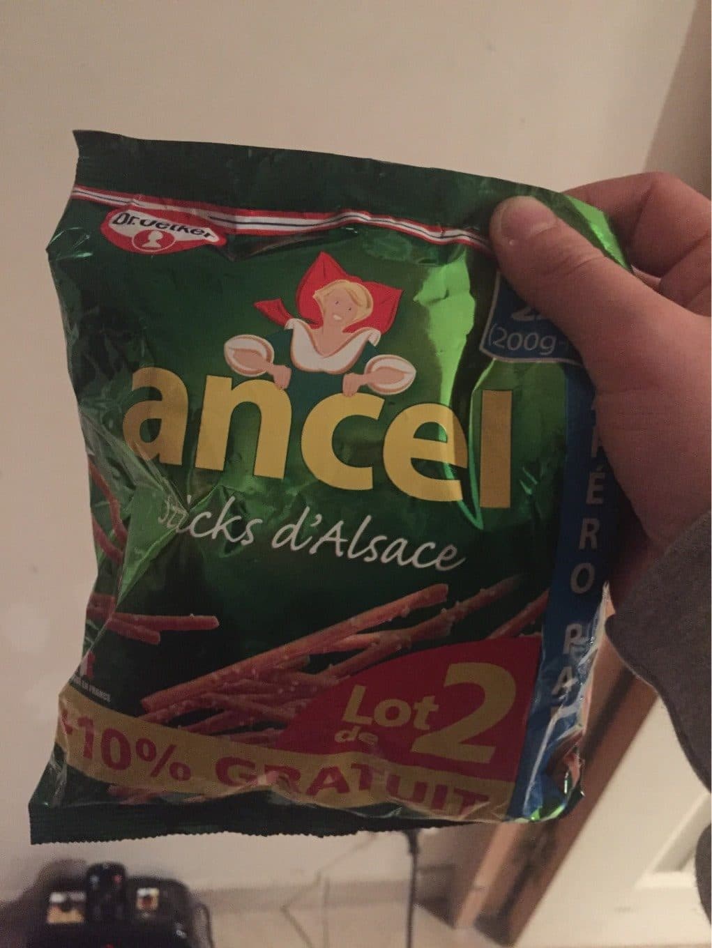 ANCEL Ancel Sticks d'Alsace le paquets de 200 g packshot