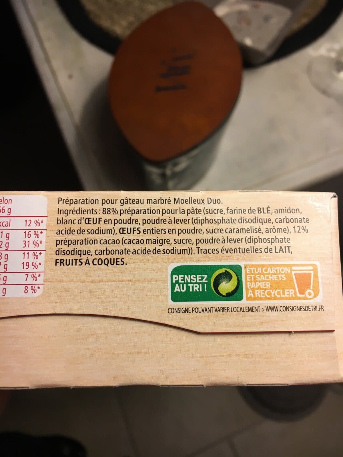Dr. Oetker Moelleux Duo 4 Min au micro-ondes packshot