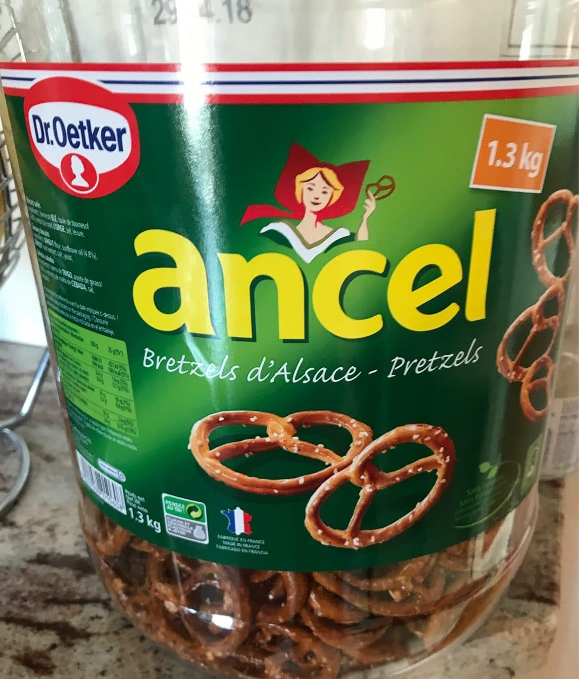 Dr. Oetker Ancel Bretzels d'Alsace - Biscuits salés packshot