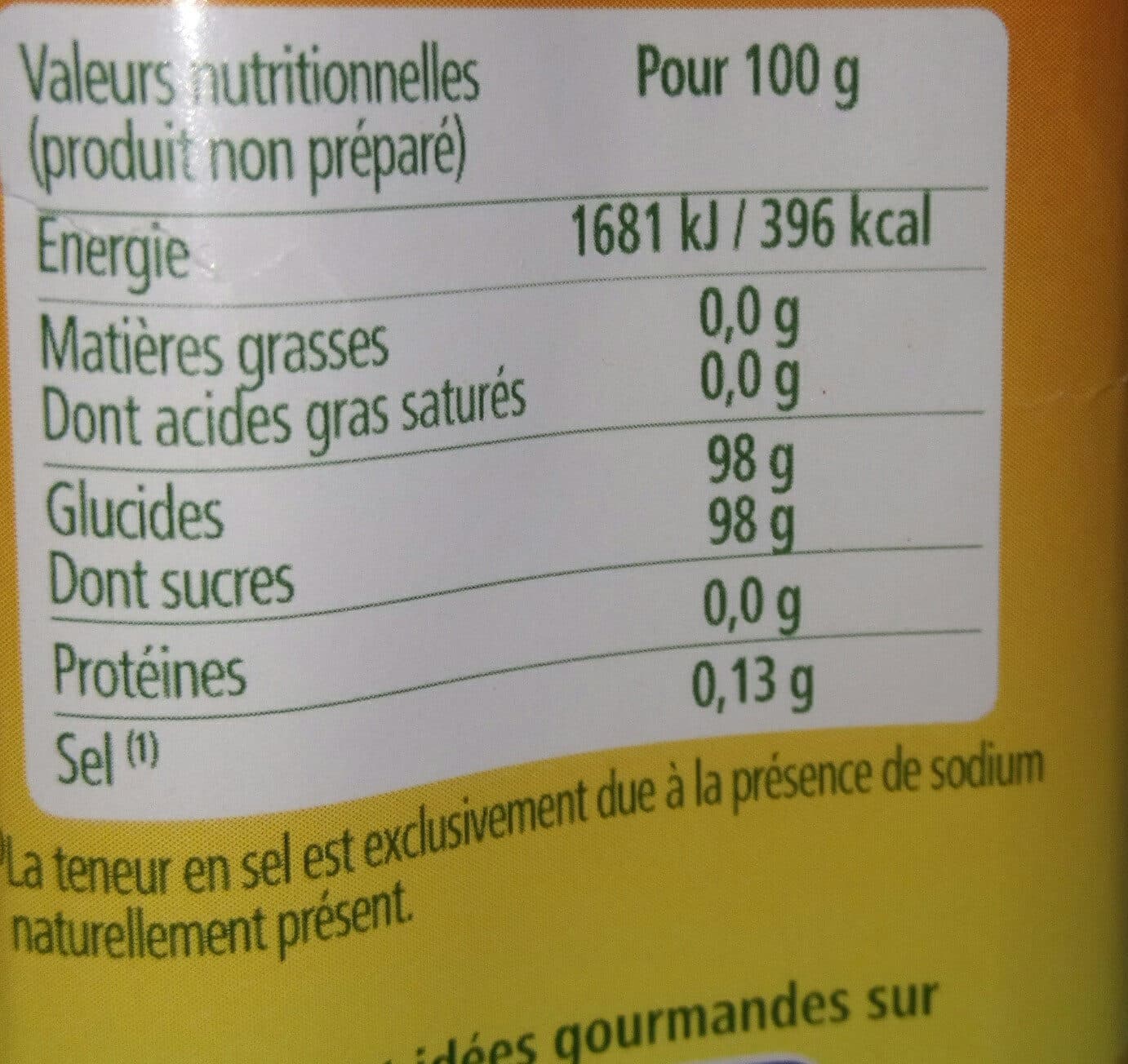 ancel Fruittina Extra Sucre Gélifiant packshot