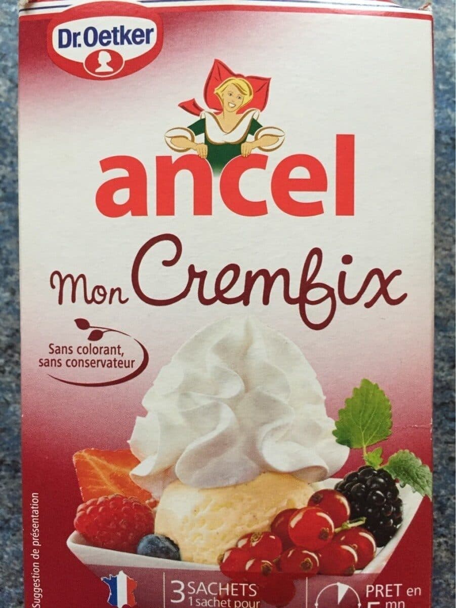 Dr. OetkerAncel Mon cremfix packshot