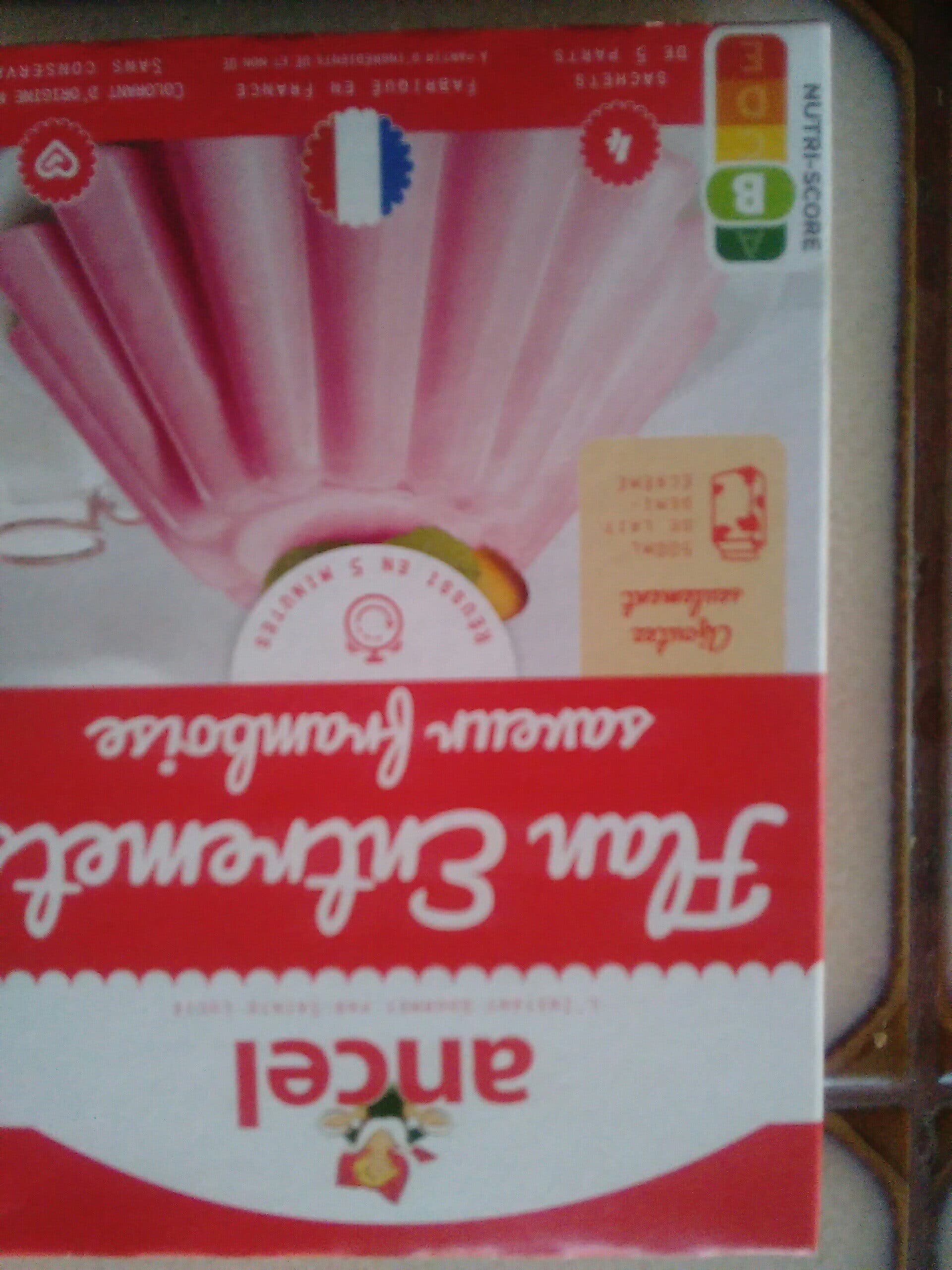 Dr. Oetker Flan entremets parfum framboise packshot