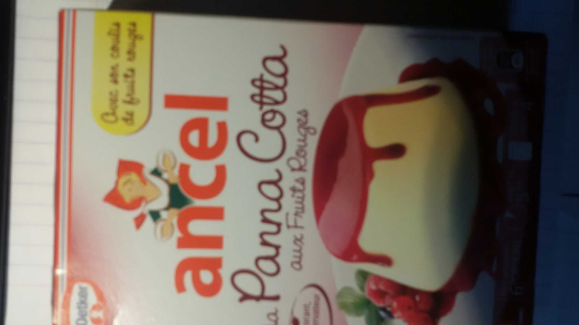 Dr.OetkerAncel Ma Panna Cotta aux Fruits Rouges packshot