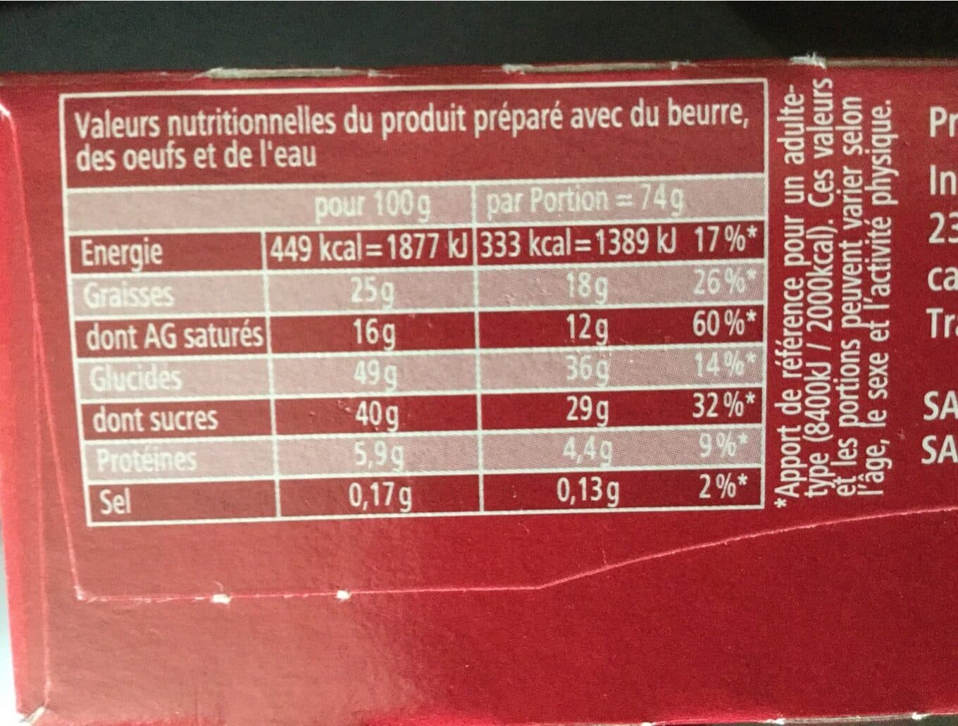Dr. Oetker Mon Coeur Coulant Au Chocolat Dr Oetker packshot