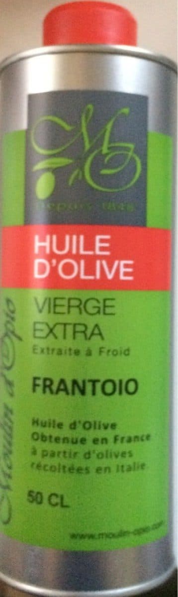 Open Food Facts Huile d'olive vierge extra packshot