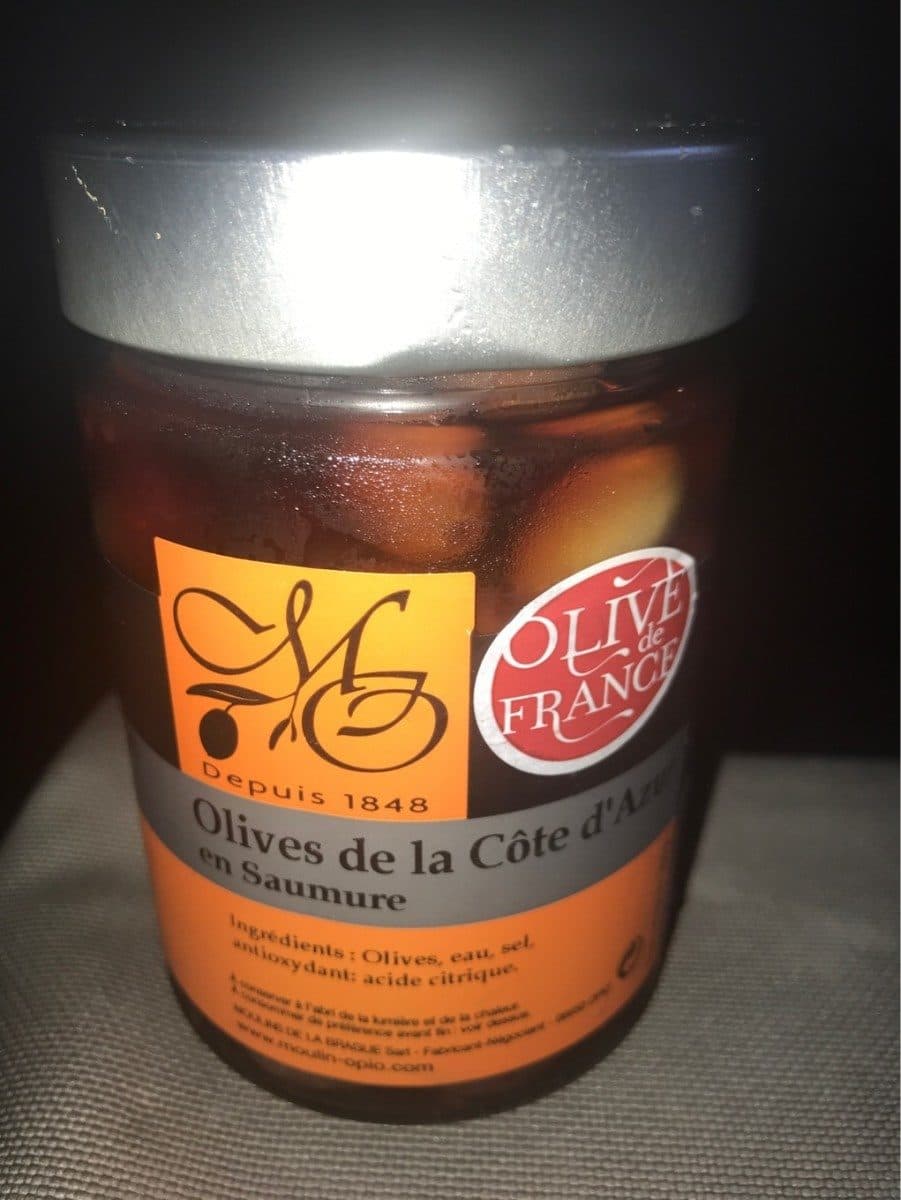 Open Food Facts Olives de la cote d azur packshot