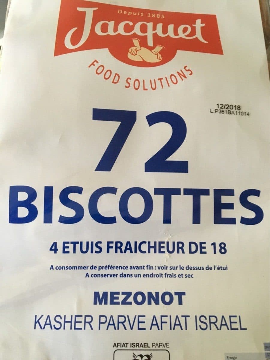 Jacquet Biscotte packshot