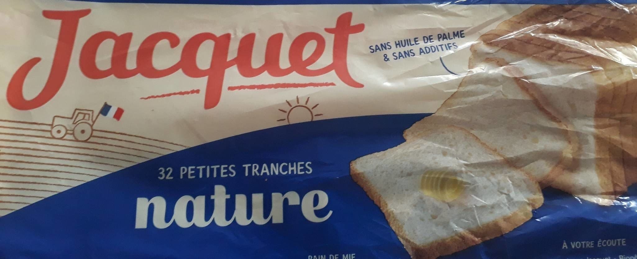 Jacquet Pain de mie nature Jacquet packshot