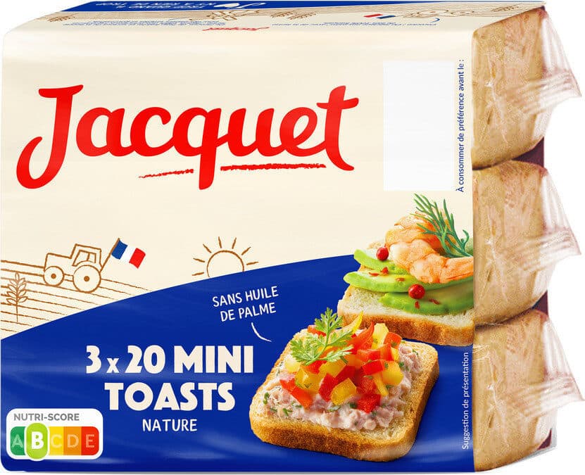 Jacquet Mini-Toasts Nature packshot