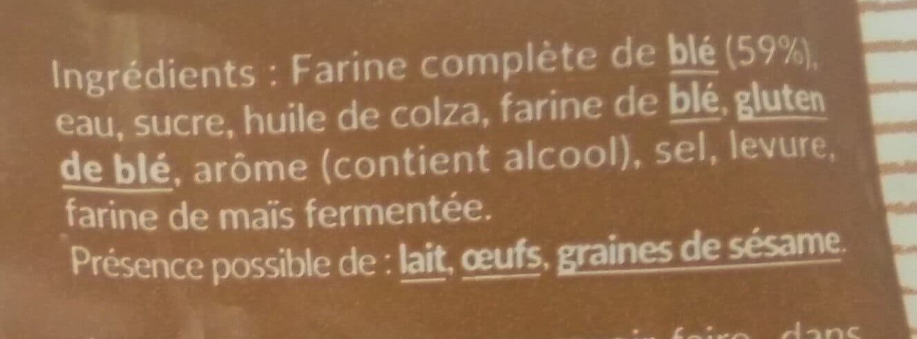 Jacquet Pain de mie complet packshot