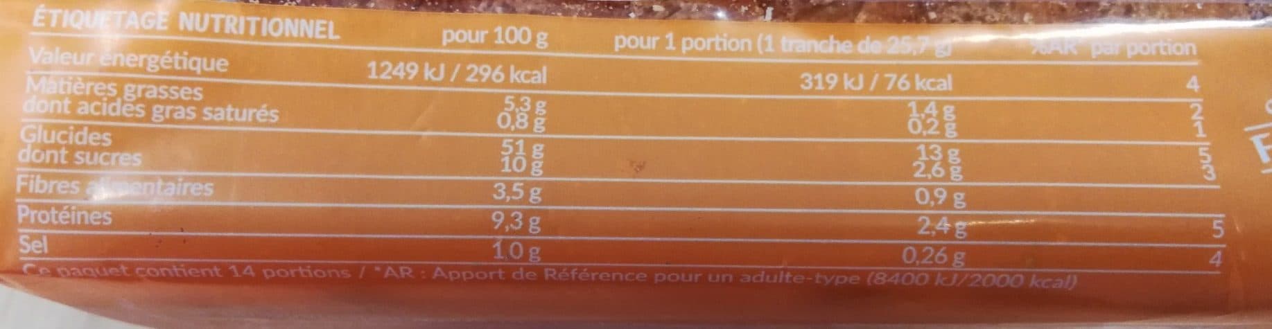 Jacquet Tartine p'tit dej Brioché packshot