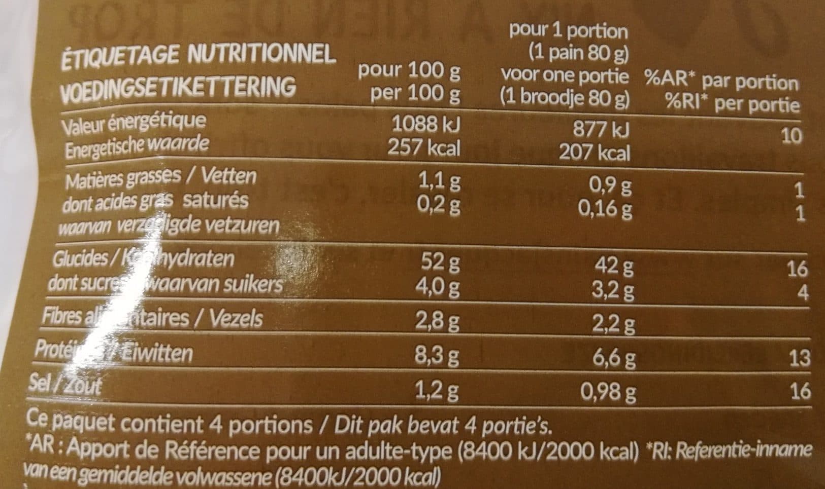 Jacquet 4 Pains Kébab packshot