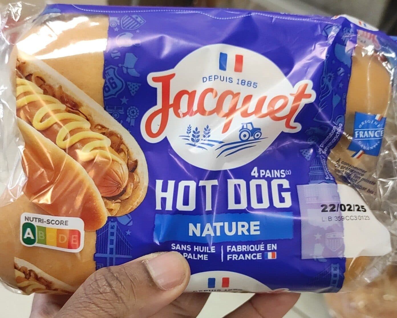 Jacquet HOT DOG x4 packshot