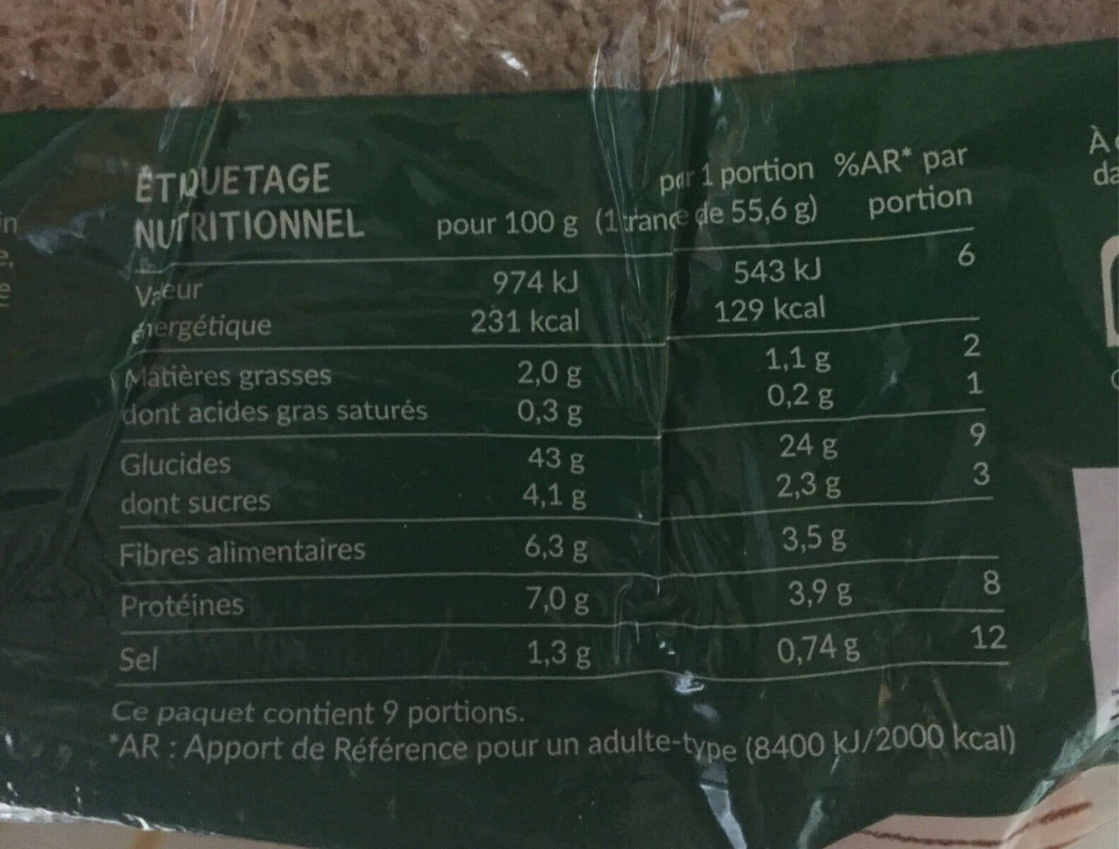Jacquet Fines Tartines farine de Seigle packshot