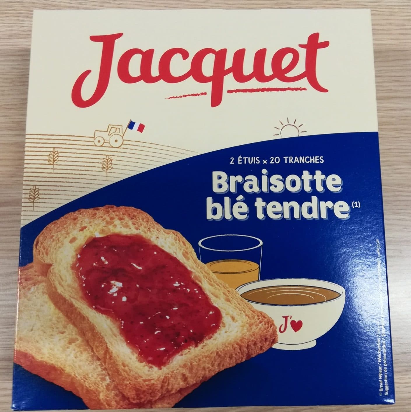 Jacquet Braisotte blé tendre packshot